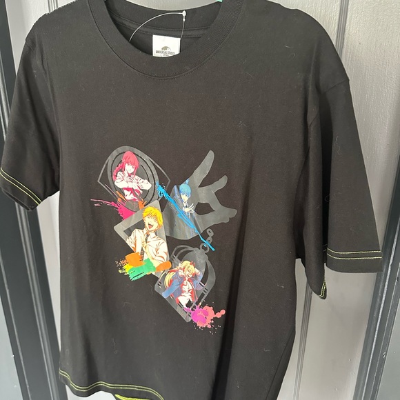 NWT Chainsaw Man Anime T-Shirt from Universal Studios Japan - Unisex M Black - Picture 4 of 10